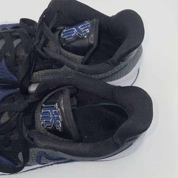 Nike Kyrie 4Midnight Navy Grey Black Mesh Lows Size 10 Men’s - VGUC - Picture 4 of 11